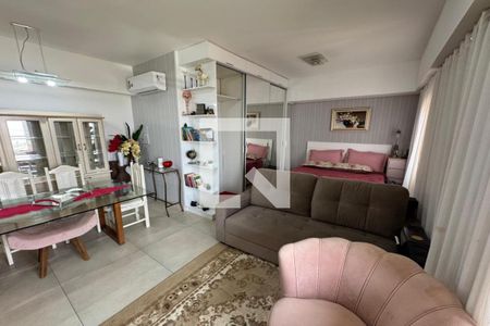 Sala de apartamento para alugar com 1 quarto, 50m² em Jardim Sumare, Ribeirão Preto