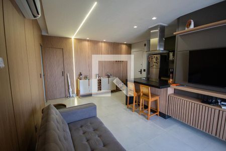 Sala de apartamento para alugar com 2 quartos, 85m² em Vila Ana Maria, Ribeirão Preto