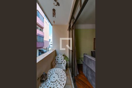 Varanda da Sala de apartamento à venda com 4 quartos, 120m² em Buritis, Belo Horizonte