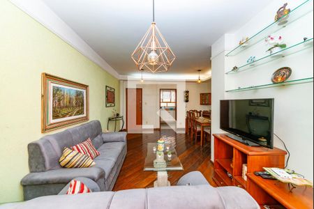 Sala de apartamento à venda com 4 quartos, 120m² em Buritis, Belo Horizonte