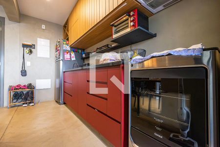 Sala/Cozinha de apartamento à venda com 1 quarto, 73m² em Cerqueira César, São Paulo