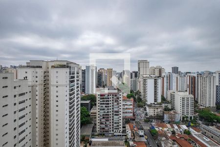 Sala/Cozinha - Vista Varanda de apartamento à venda com 1 quarto, 73m² em Cerqueira César, São Paulo