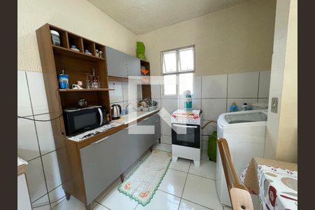 Cozinha de apartamento à venda com 2 quartos, 46m² em Campina, São Leopoldo