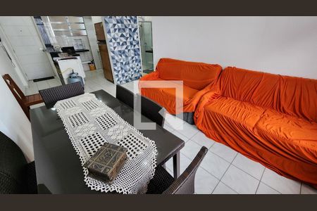 Sala de apartamento para alugar com 1 quarto, 64m² em José Menino, Santos