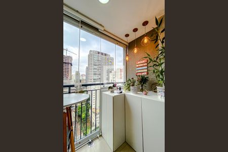 Varanda da Sala de kitnet/studio para alugar com 1 quarto, 32m² em Vila Mariana, São Paulo