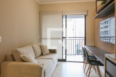 Sala de apartamento para alugar com 1 quarto, 31m² em Pompeia, São Paulo