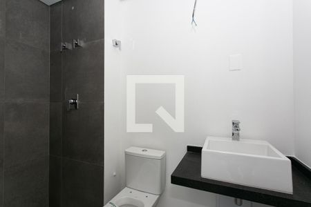 Banheiro de kitnet/studio para alugar com 1 quarto, 41m² em Vila Gomes Cardim, São Paulo