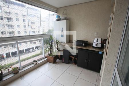 Varanda da Sala de apartamento à venda com 3 quartos, 78m² em Taquara, Rio de Janeiro