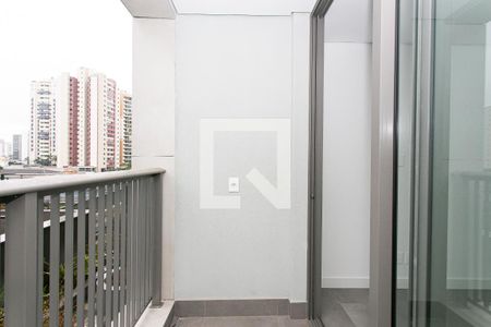 Varanda de kitnet/studio para alugar com 1 quarto, 25m² em Vila Gomes Cardim, São Paulo