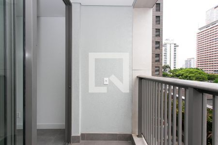 Varanda de kitnet/studio para alugar com 1 quarto, 24m² em Vila Gomes Cardim, São Paulo