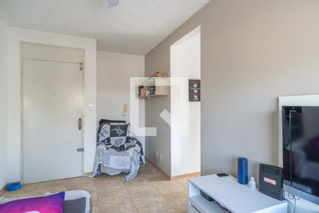 Sala de apartamento para alugar com 1 quarto, 45m² em Vila Nova, Porto Alegre