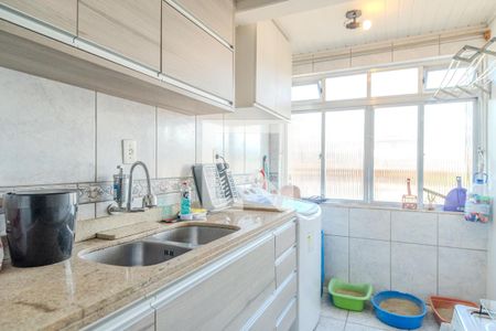 Cozinha e Área de Serviço de apartamento à venda com 1 quarto, 45m² em Vila Nova, Porto Alegre