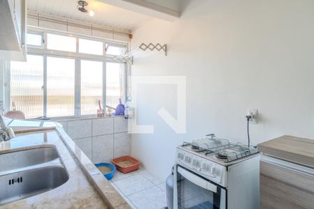 Cozinha e Área de Serviço de apartamento à venda com 1 quarto, 45m² em Vila Nova, Porto Alegre