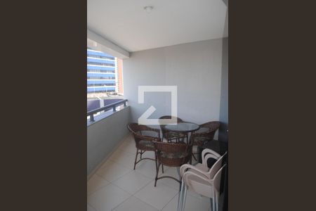 Varanda da Sala de apartamento para alugar com 1 quarto, 55m² em Caminho das Árvores, Salvador