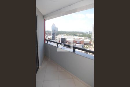 Varanda da Sala de apartamento para alugar com 1 quarto, 55m² em Caminho das Árvores, Salvador