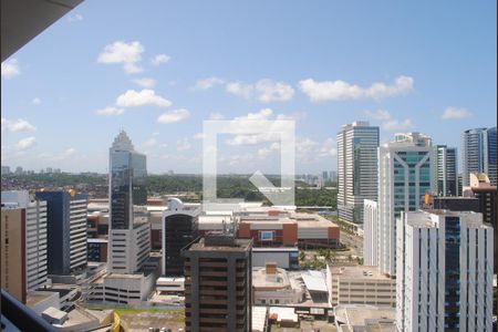 Vista da Varanda de apartamento para alugar com 1 quarto, 55m² em Caminho das Árvores, Salvador