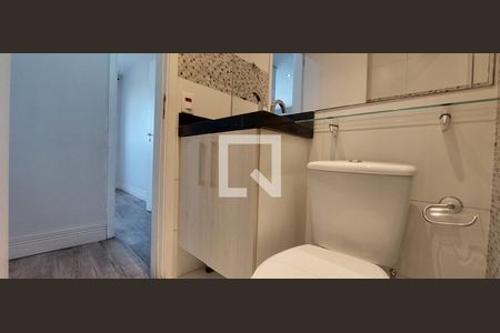 Lavabo de apartamento à venda com 3 quartos, 66m² em Vila Metalúrgica, Santo André