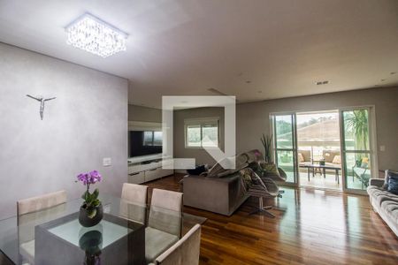 Sala de apartamento à venda com 2 quartos, 133m² em Tamboré, Santana de Parnaíba