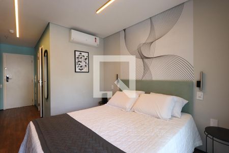 Studio - ambiente quarto de kitnet/studio para alugar com 1 quarto, 28m² em Vila Mariana, São Paulo