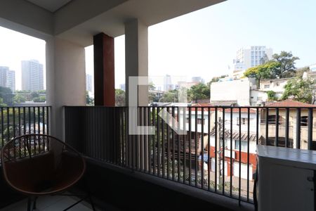 Varanda de kitnet/studio para alugar com 1 quarto, 28m² em Vila Mariana, São Paulo