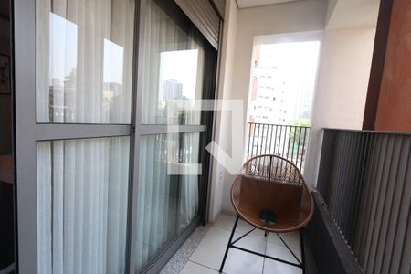 Varanda de kitnet/studio à venda com 1 quarto, 28m² em Vila Mariana, São Paulo