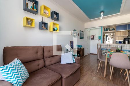 Sala de Estar de apartamento à venda com 2 quartos, 48m² em Vila Nova Cachoeirinha, São Paulo