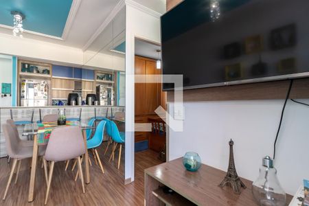 Sala de Estar de apartamento à venda com 2 quartos, 48m² em Vila Nova Cachoeirinha, São Paulo