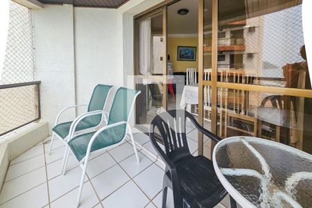 Varanda de apartamento para alugar com 2 quartos, 90m² em Tombo, Guarujá