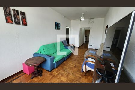 Sala de apartamento para alugar com 2 quartos, 71m² em Boqueirão, Santos