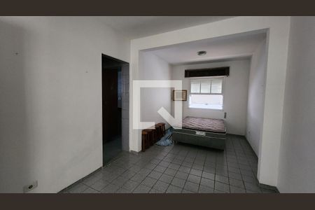 Detalhe Sala de apartamento para alugar com 1 quarto, 37m² em José Menino, Santos