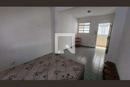 Sala de apartamento para alugar com 1 quarto, 37m² em José Menino, Santos