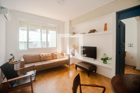 Sala de apartamento à venda com 2 quartos, 70m² em Rio Branco, Porto Alegre