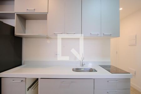 Cozinha de kitnet/studio à venda com 1 quarto, 29m² em Vila Esperança, São Paulo