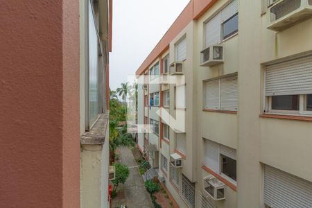 Vista da Sala de apartamento à venda com 1 quarto, 42m² em Centro, Canoas