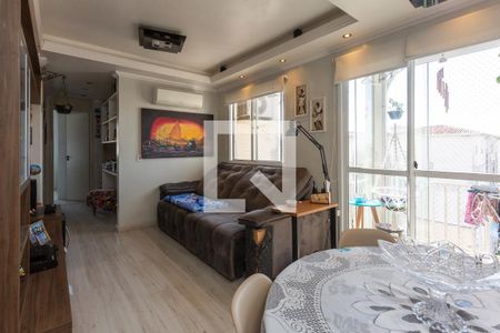 Sala de apartamento à venda com 3 quartos, 68m² em Humaitá, Porto Alegre