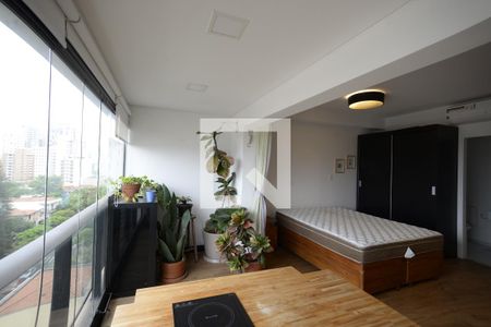 Varanda de kitnet/studio à venda com 1 quarto, 42m² em Vila Mariana, São Paulo