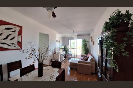 Sala de apartamento para alugar com 2 quartos, 80m² em Canto do Forte, Praia Grande