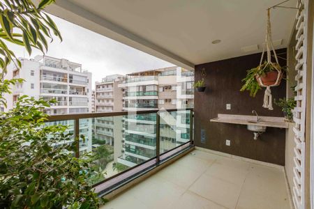 Varanda de apartamento para alugar com 2 quartos, 70m² em Recreio dos Bandeirantes, Rio de Janeiro