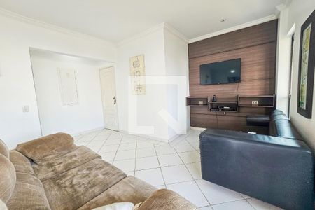 Sala de apartamento para alugar com 4 quartos, 210m² em Vila Julia, Guarujá