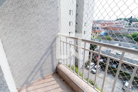 Varanda da Sala de apartamento à venda com 3 quartos, 59m² em Vila Talarico, São Paulo