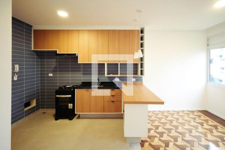 Sala e Cozinha de casa para alugar com 2 quartos, 55m² em Aclimação, São Paulo