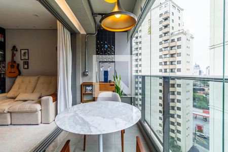 Varanda Studio de kitnet/studio à venda com 1 quarto, 36m² em Pinheiros, São Paulo