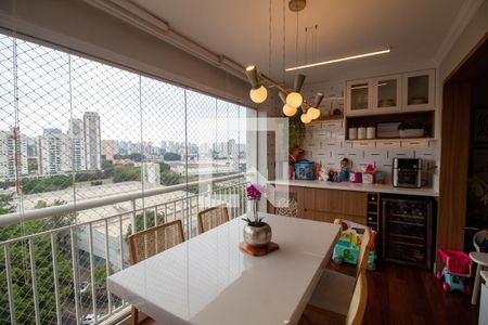 Sala de Jantar de apartamento para alugar com 3 quartos, 80m² em Jardim Dom Bosco, São Paulo