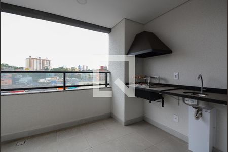 Varanda gourmet de apartamento à venda com 2 quartos, 59m² em Centro, São Bernardo do Campo