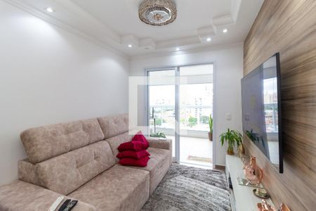 Sala de apartamento à venda com 3 quartos, 90m² em Vila Gomes Cardim, São Paulo