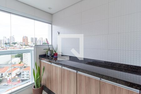 Varanda de apartamento à venda com 3 quartos, 90m² em Vila Gomes Cardim, São Paulo