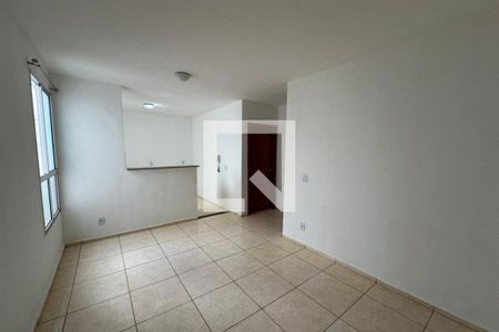 Sala de apartamento para alugar com 2 quartos, 45m² em Jardim Silvio Passalacqua, Ribeirão Preto