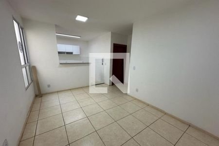 Sala de apartamento para alugar com 2 quartos, 45m² em Jardim Silvio Passalacqua, Ribeirão Preto