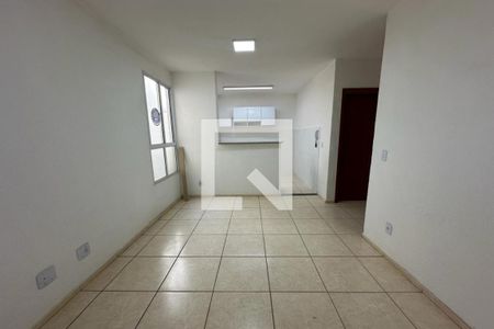 Sala de apartamento para alugar com 2 quartos, 45m² em Jardim Silvio Passalacqua, Ribeirão Preto