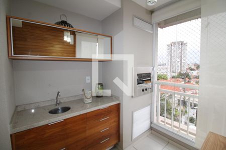 Sala - Varanda de apartamento à venda com 2 quartos, 54m² em Parque Peruche, São Paulo